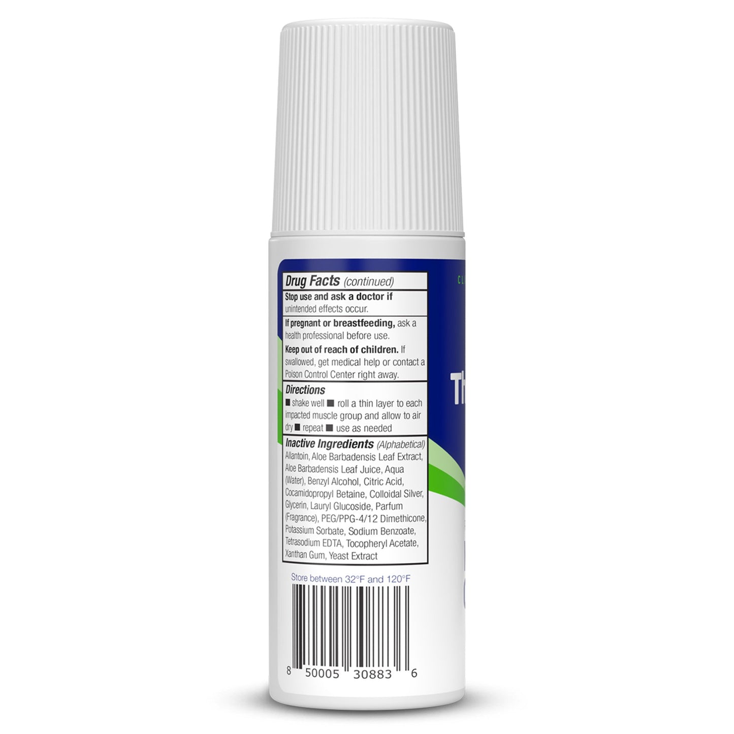 Theraworx® Relief for Muscle Cramps Roll-On 02-146-4X4