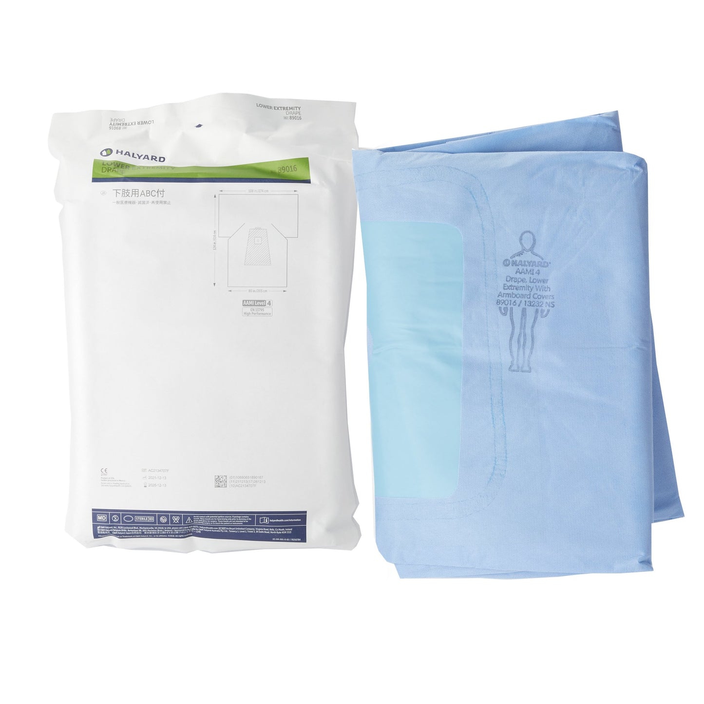 Orthopedic Drape Lower Extremity Drape 108 W X 80 W X 124 L Inch Sterile - 89016