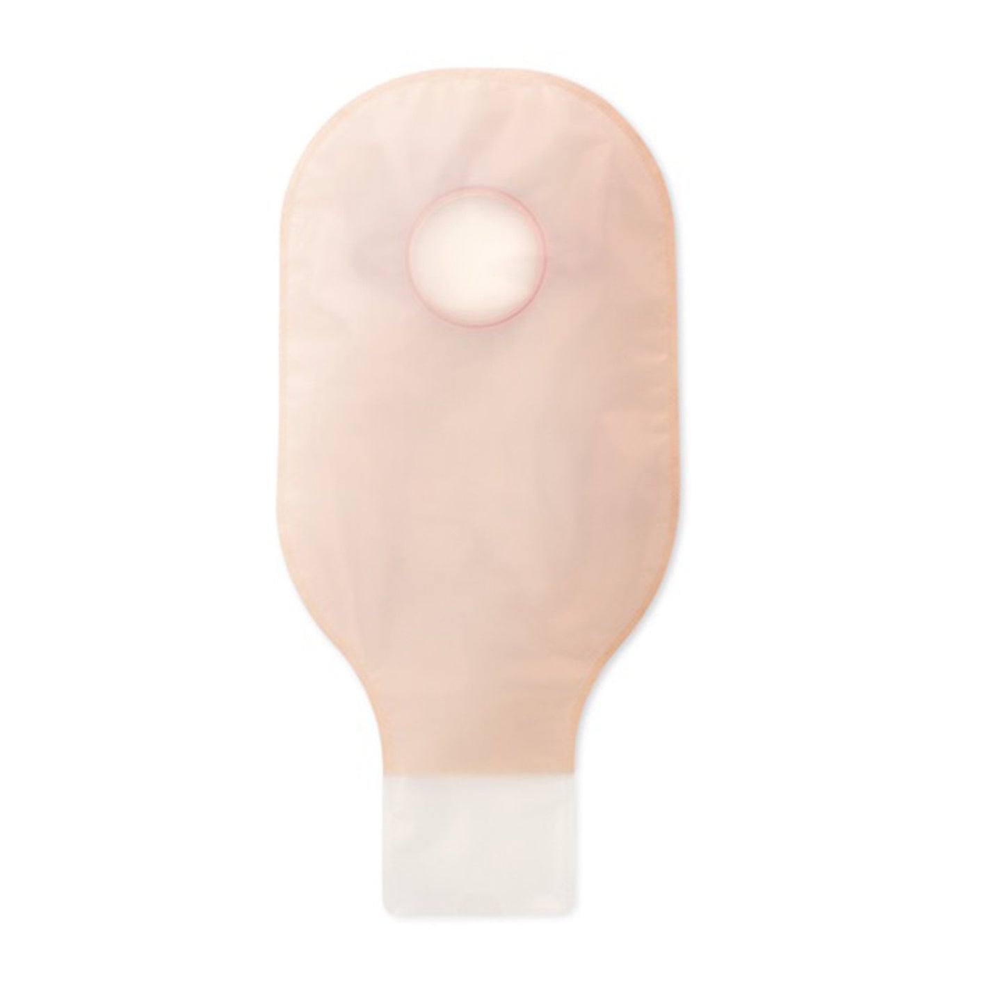 New Image™ 2-Piece Ultra-Clear Ostomy Pouch, Pre-cut to Fit 57 mm Stomas, Red 18173