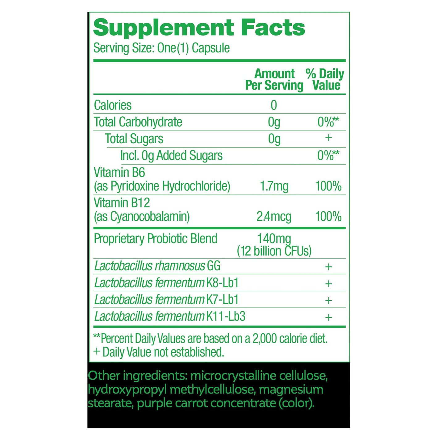 Culturelle® Metabolism + Weight Management with SlimBiotics® Capsules 049100401836