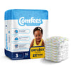 Attends Comfees Premium Diapers, Unisex, Baby, Tab Closure, Size 3 CMF-3