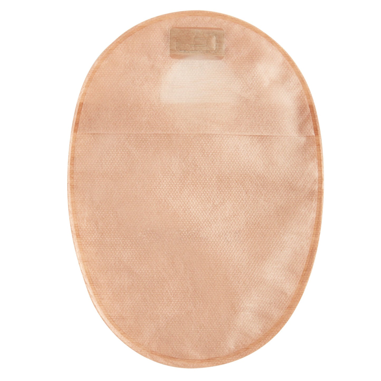 Ostomy Pouch Natura® + Two-Piece System 8 Inch Length Flat, Pre-Cut 2-1/4 Inch Stoma Closed End - 421893