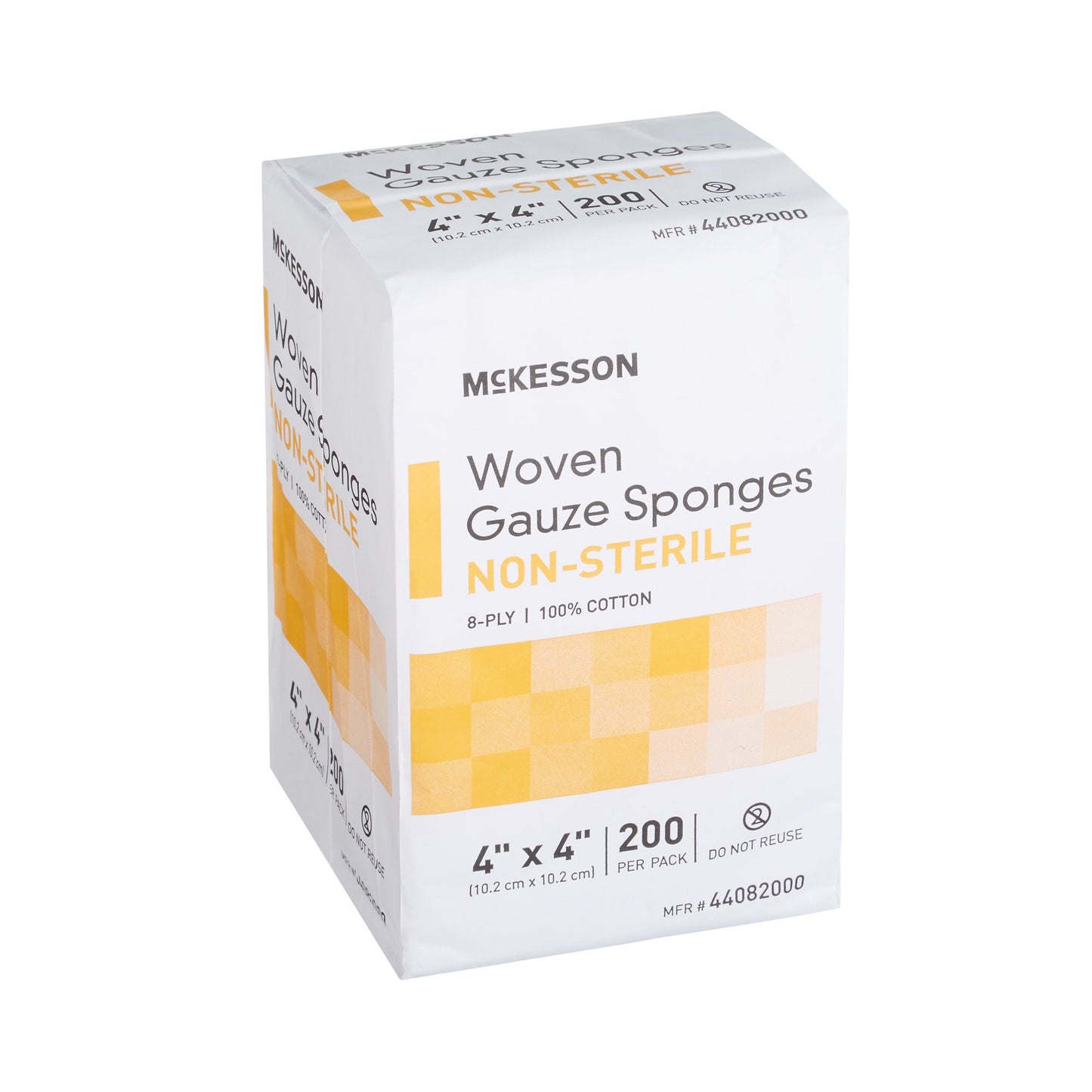 McKesson Gauze Sponge, 4 x 4 Inch, Eight Ply 44082000