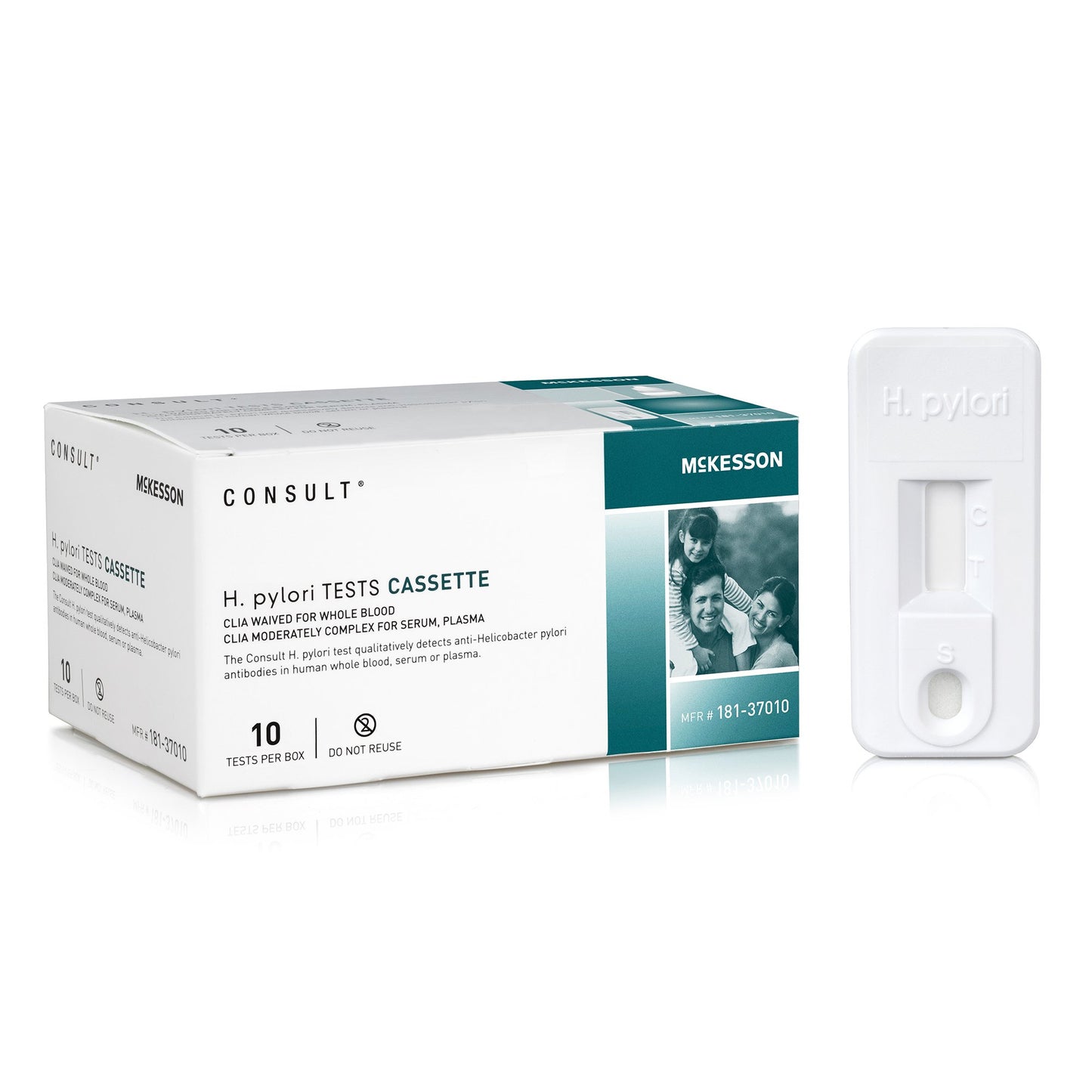 McKesson Brand McKesson H. Pylori Infectious Disease Immunoassay H. Pylori Test Kit 181-37010, KT