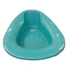 GMAX Industries Stackable Bedpan Commode, Turquoise GP21006