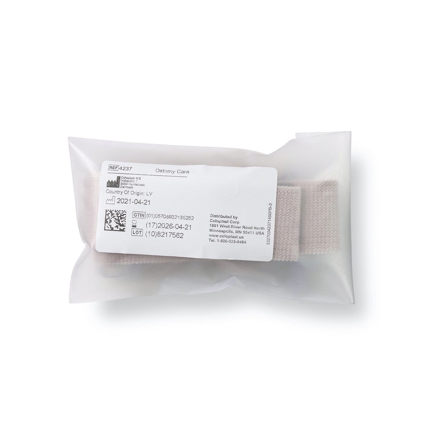 Brava® Belt for SenSura Mio, Neutral Gray, for Waists up to 40 Inches 4237