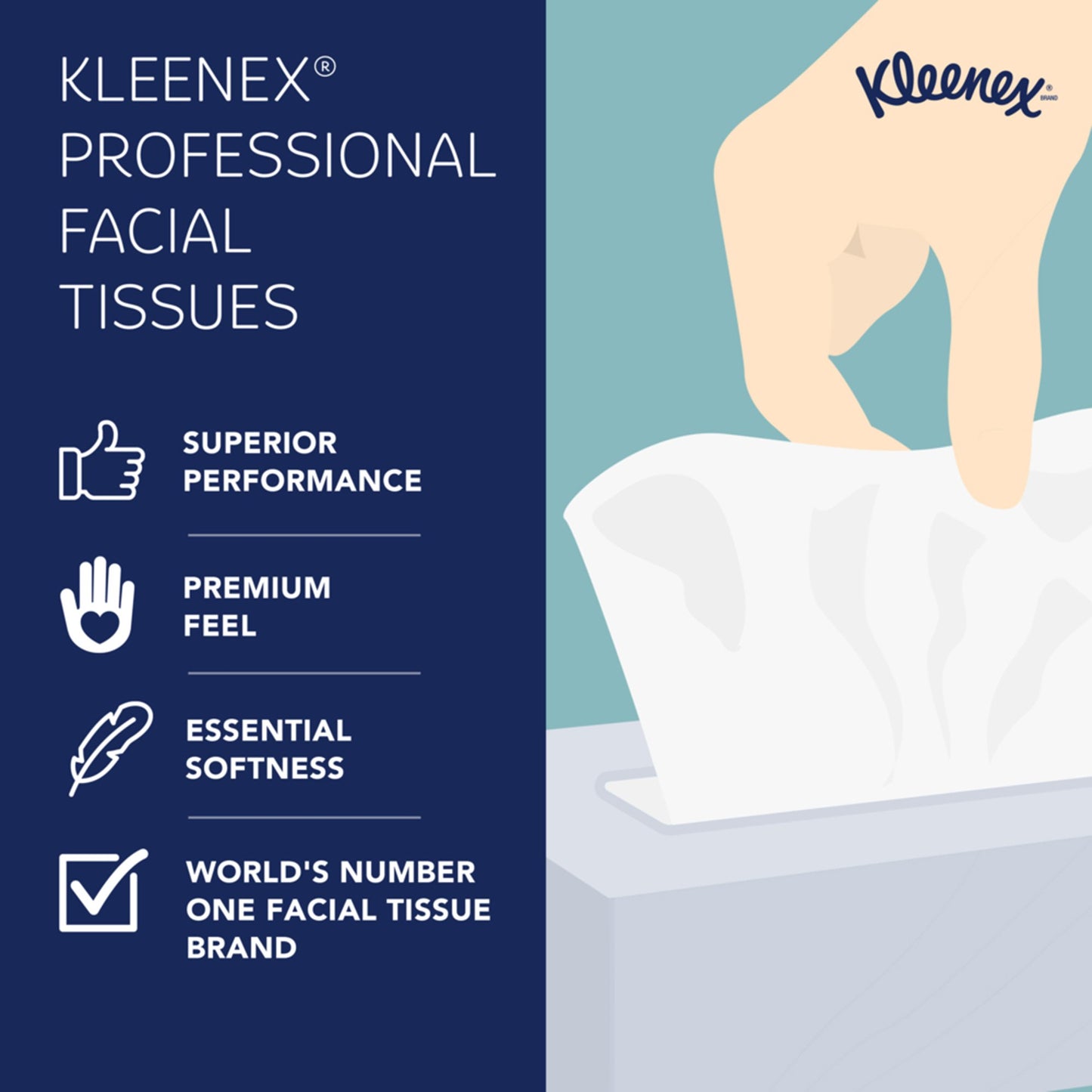 Kleenex® Facial Tissue 21400