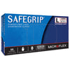 SafeGrip® Latex Extended Cuff Length Exam Glove, Large, Blue SG-375-L