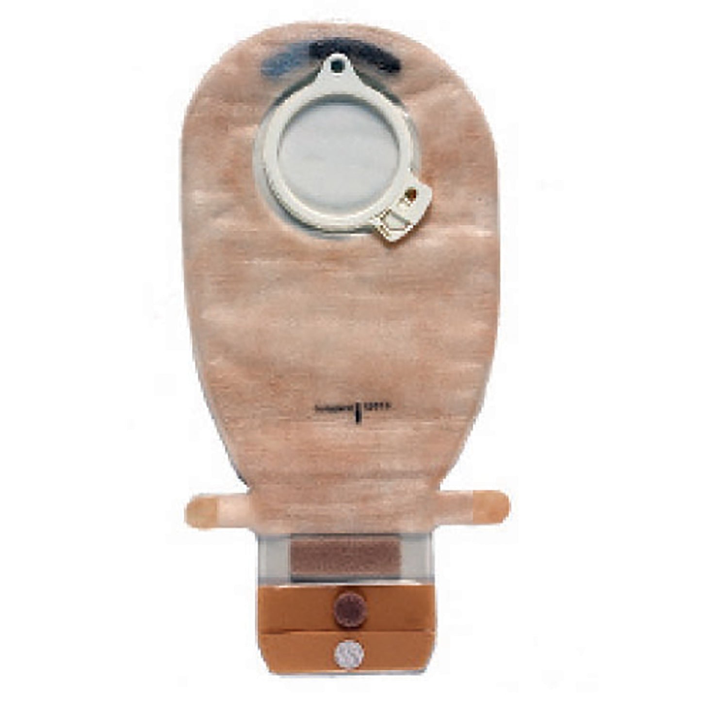 Assura® 2-Piece Transparent Ostomy Pouch, Green Match 15974