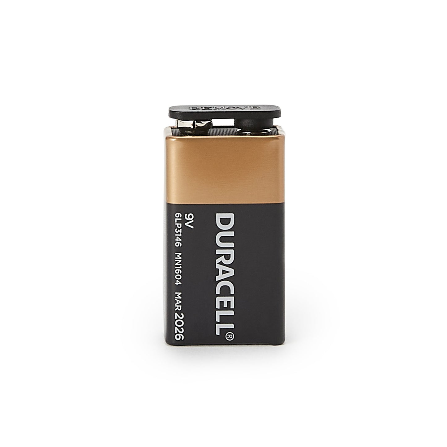 Alkaline Battery Duracell® Coppertop® 9V Cell 9V Disposable 12 Pack - MN1604BKD