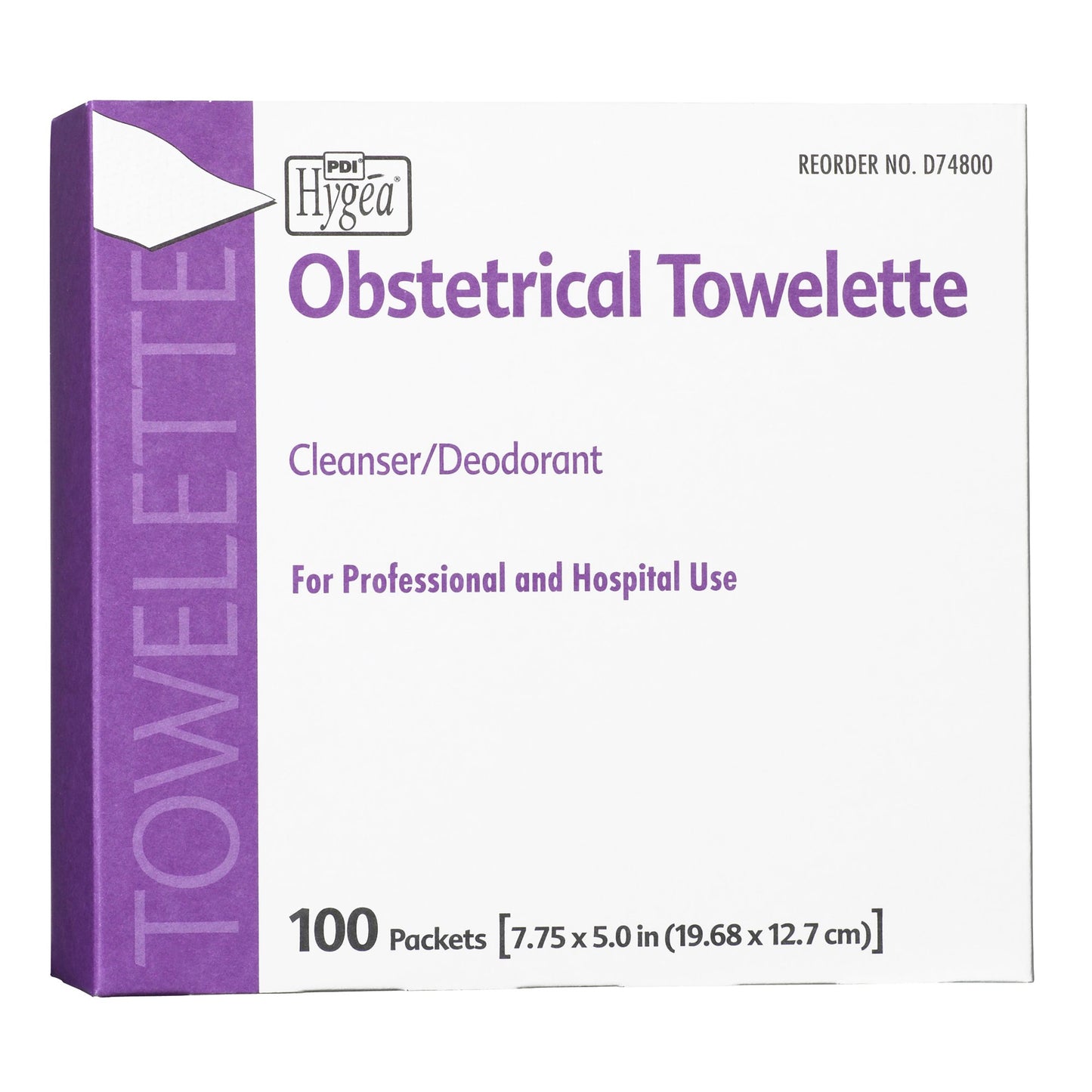 Hygea® Scented Obstetrical Towelette, Individual Pack D74800