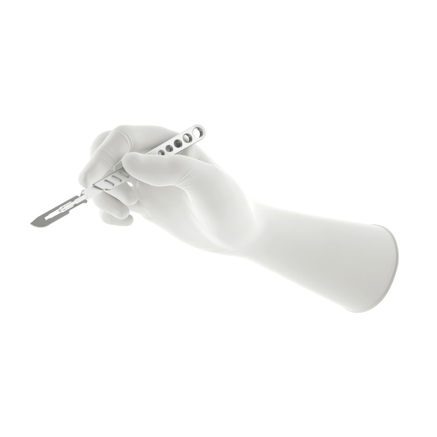 Gammex® Non-Latex PI Textured Polyisoprene Surgical Glove, Size 7, White 20688270