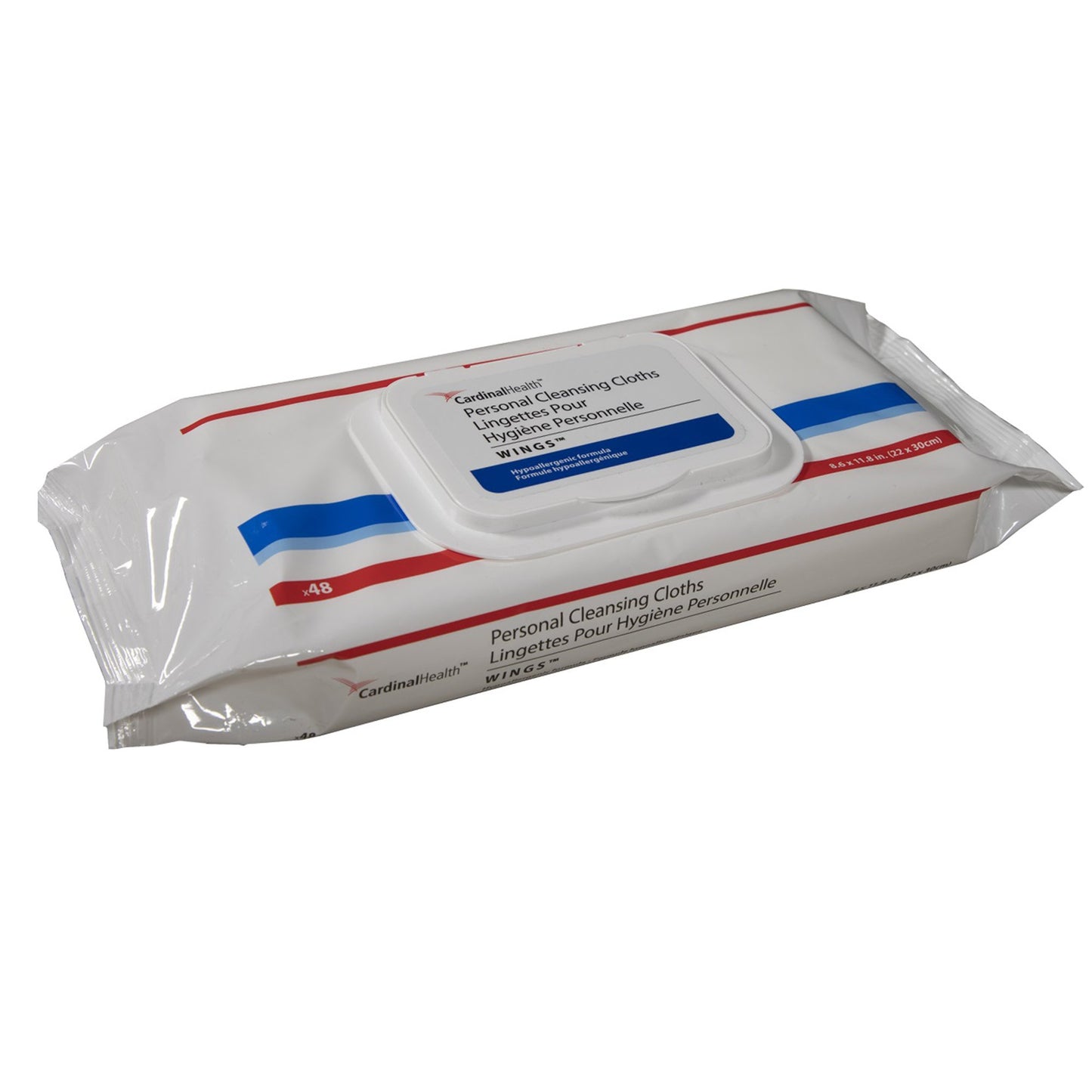 Cardinal Health™ Wings™ Personal Cleansing Cloths, Soft Pack 5199S