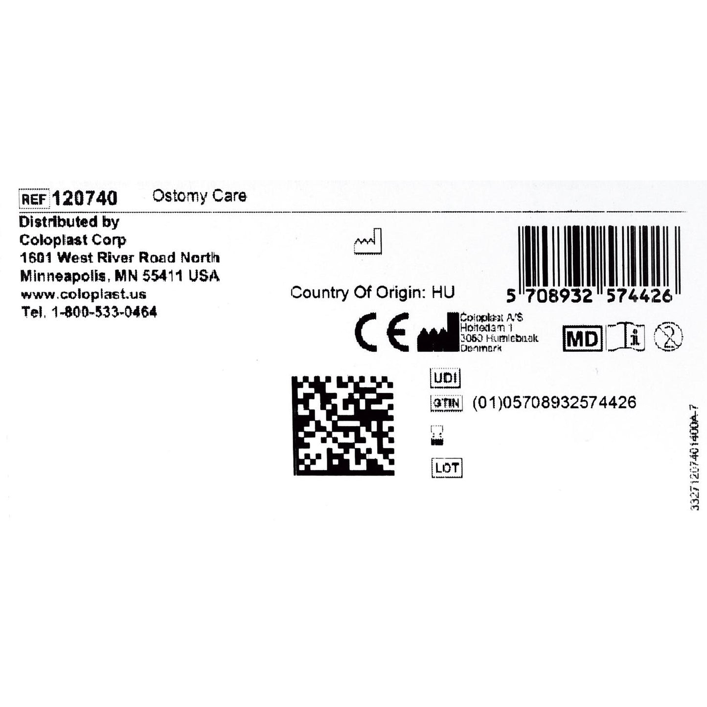 Coloplast Ostomy Elastic Barrier Strips, Straight 120740