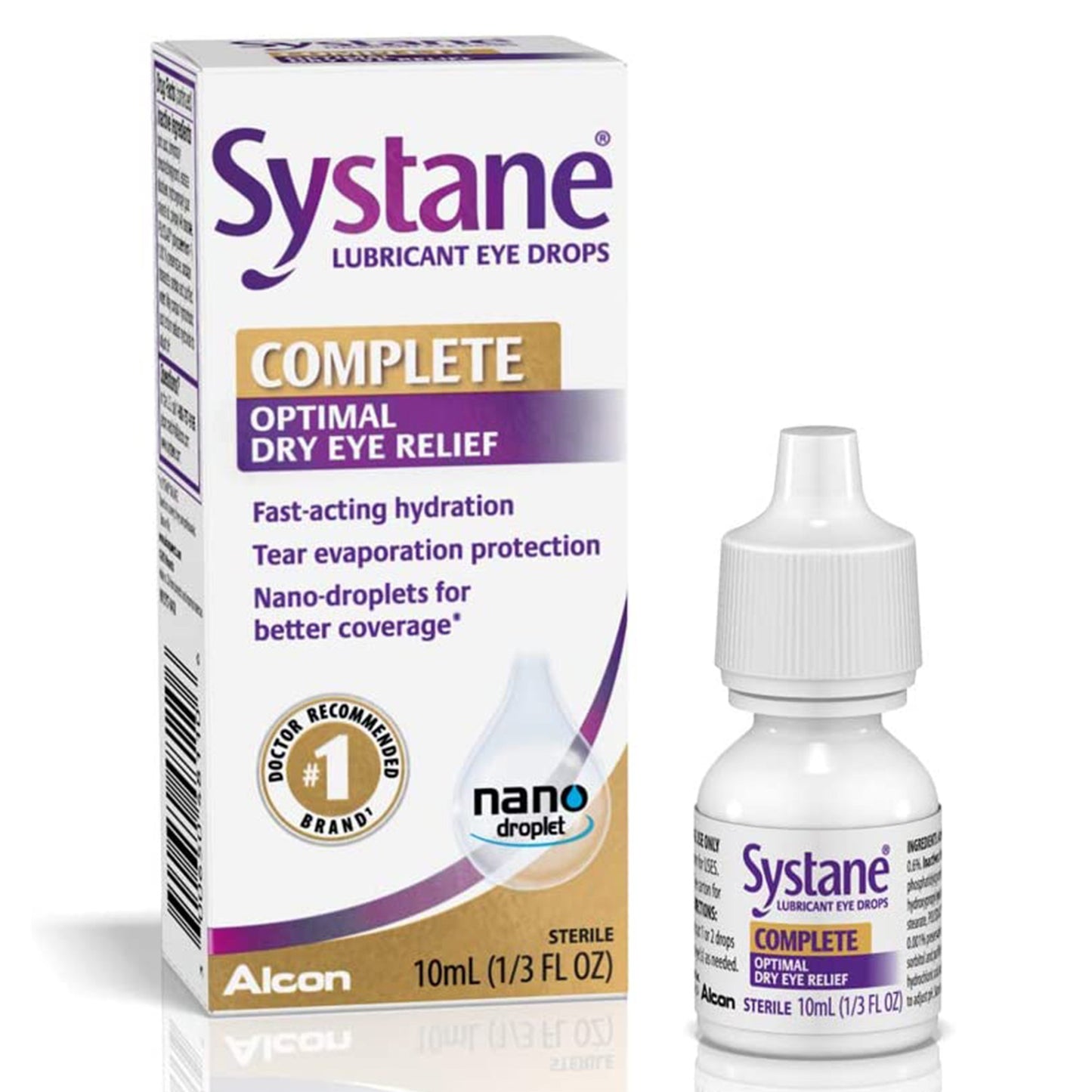 Eye Lubricant Systane® Complete 10 mL Eye Drops - 30065048110