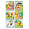 Kids Love Stickers® 90 per Pack Sunny time Pooh and Pals Sticker 2-1/2 Inch 2300P