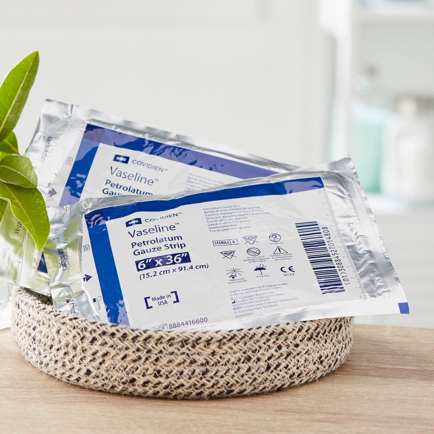 Vaseline® Petrolatum Impregnated Dressing, 6 x 36 Inch 8884416600