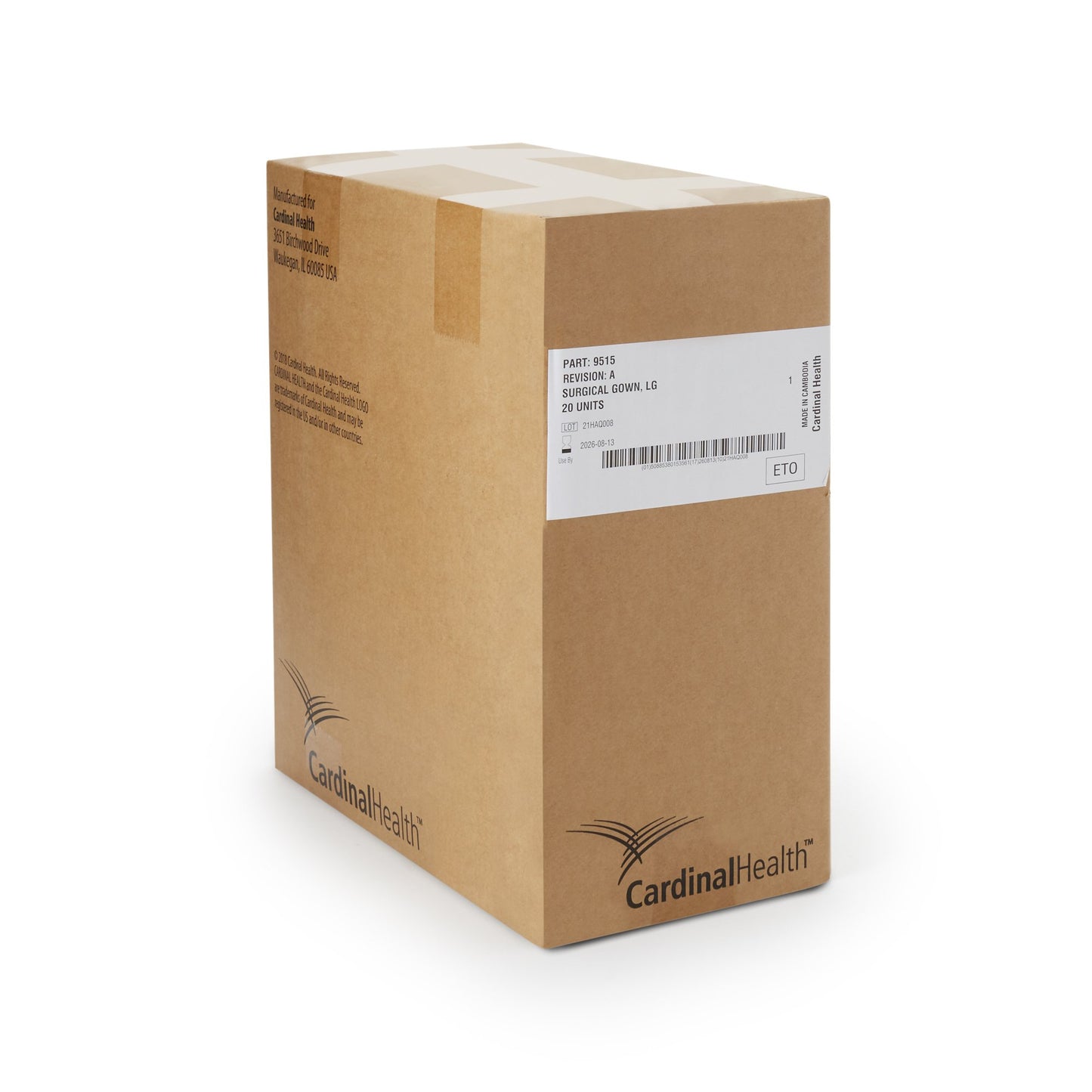 Cardinal Health Astound nonreinforced Surgical Gown With Towel 9515