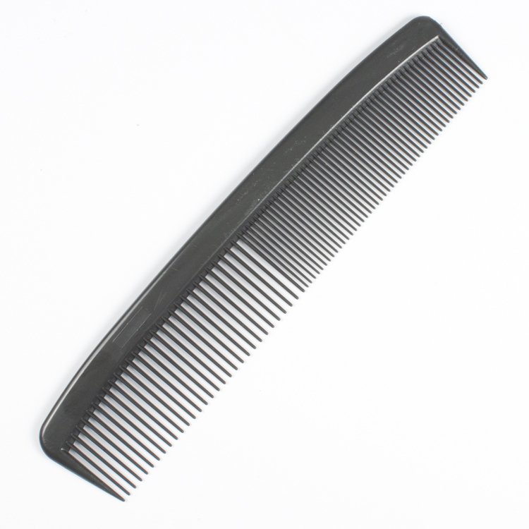Comb 5 Inch Black Plastic - 4882