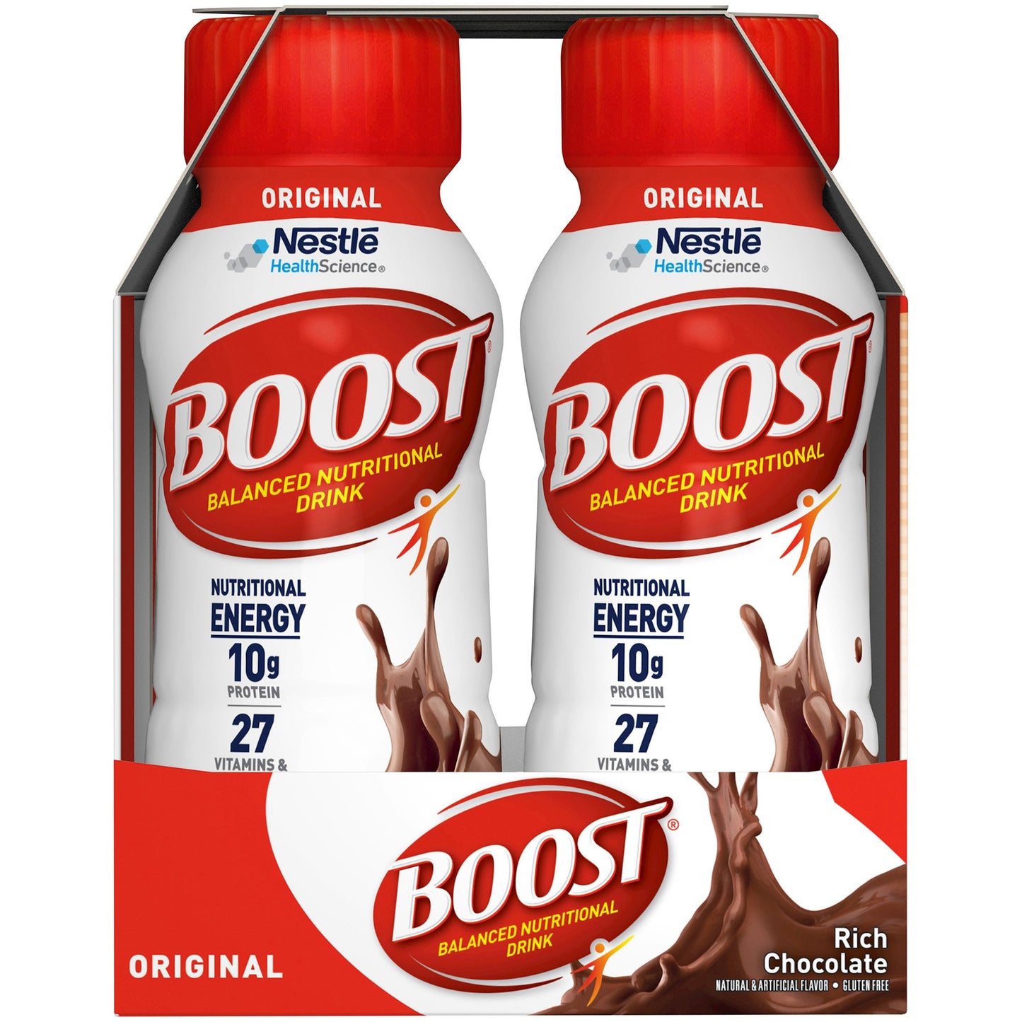 Boost® Original Chocolate Balanced Nutritional Drink, 8-ounce bottle 00041679675366