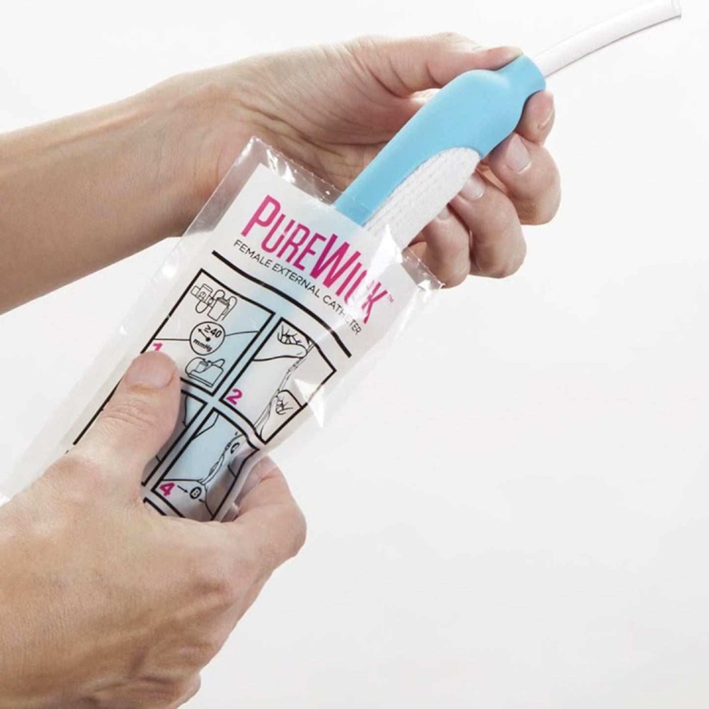 Female Catheter for Vacuum Suction PureWick™ One Size Fits Most PWF030K