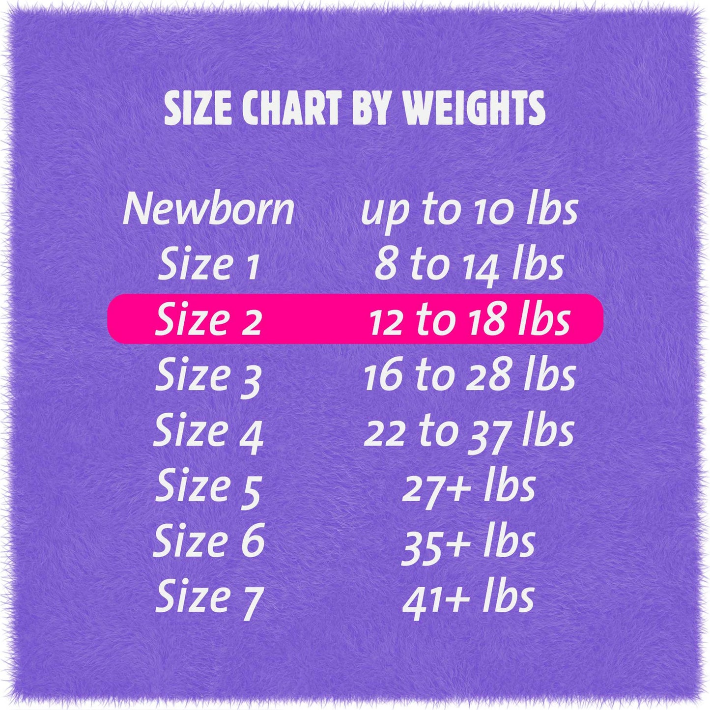 Cuties® Premium Diaper, Size 2 CR2001