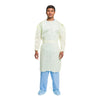 Protective Procedure Gown Halyard Tri-Layer Large Yellow NonSterile AAMI Level 2 Disposable - 69979