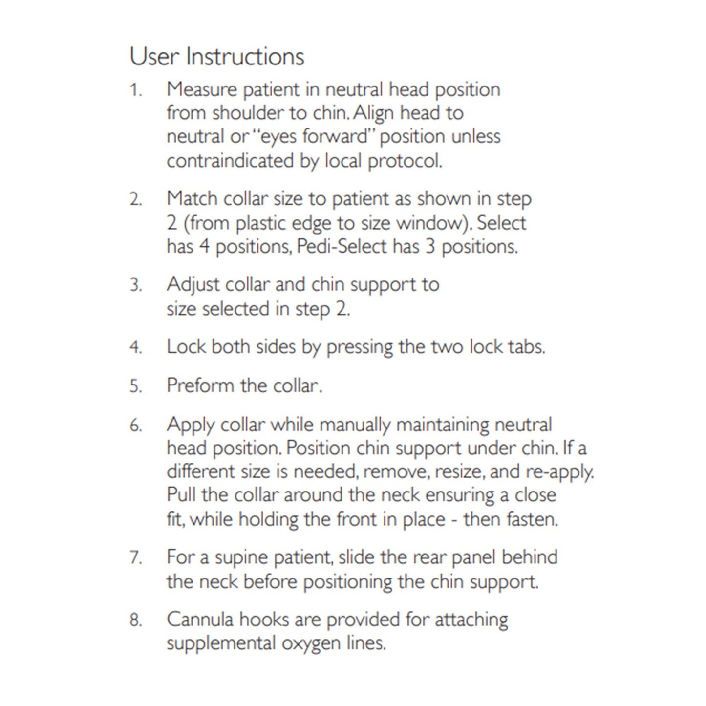 Stifneck® Pedi-Select™ Extrication Cervical Collar, Pediatric 980020