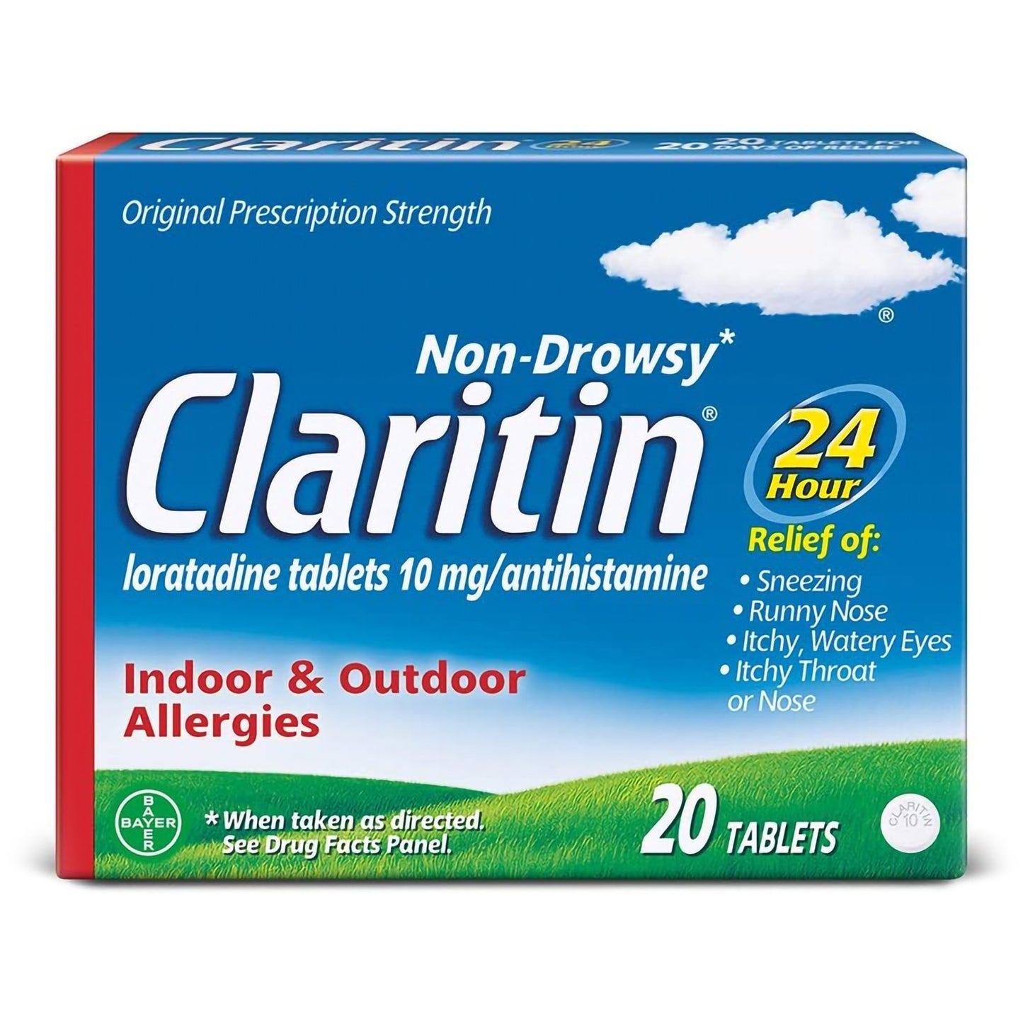 MSD Consumer Care Claritin Loratadine Allergy Relief 11523716003, CT