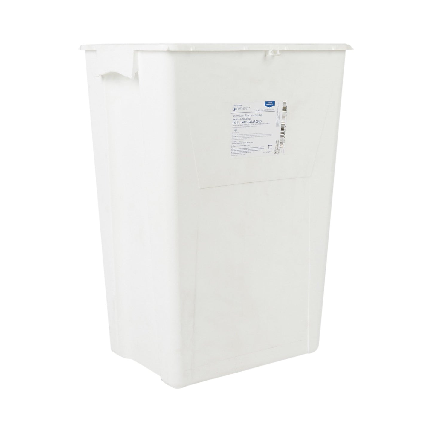 McKesson Prevent® Pharmaceutical Waste Container, 18 Gallon Capacity 2257