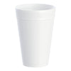 Dart J Cup® White Styrofoam Drinking Cup, 32-ounce capacity 32TJ32