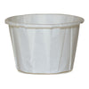 2 oz. Paper Souffle Cup White Disposable 16-200-2050