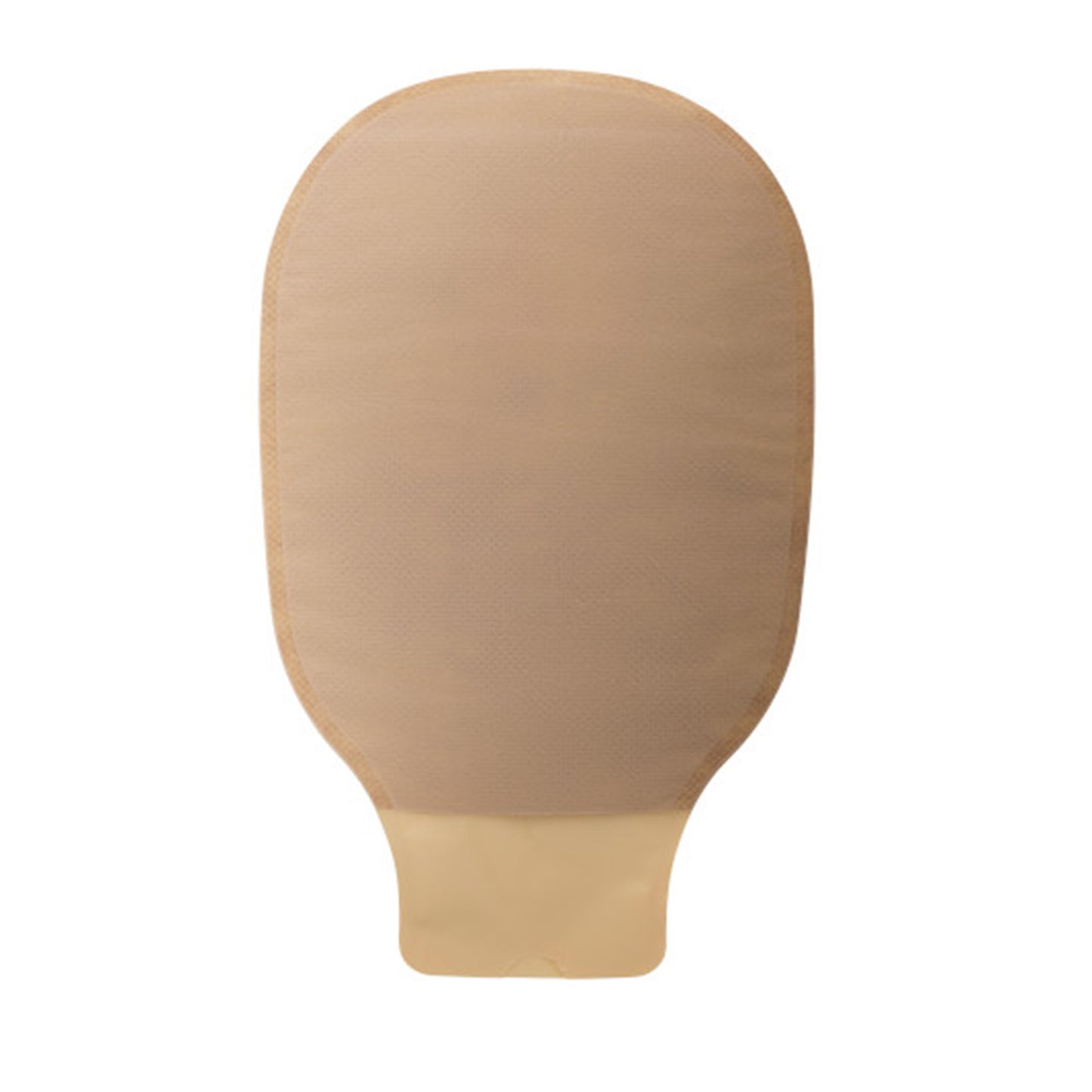 New Image™ 18202 Beige Colostomy Pouch, Pre-cut to Fit 44 mm Stomas, Green Match 18202