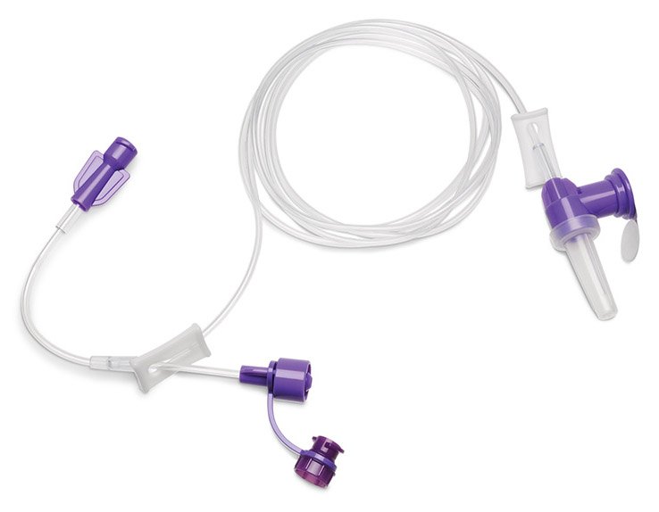 Cardinal Kangaroo Feeding Tube Extension Set with EnFit Connection, 35-Inch Tube 35ENS, Case of 50