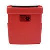Replacement Radioactive Sharps Container Nesar Systems Red Base 8-1/2 L X 4 D X 9 H Inch Horizontal Entry 1 Gallon - 600R