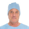 Surgeon Cap Halyard One Size Fits Most Blue Tie Closure - 69240