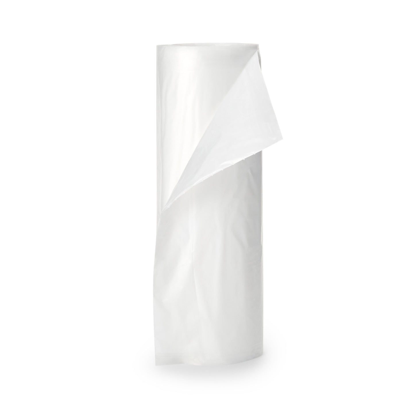 Trash Bag McKesson 45 gal. Clear LLDPE 0.90 mil 40 X 46 Inch Star Seal Bottom Coreless Roll - BR4046MDC