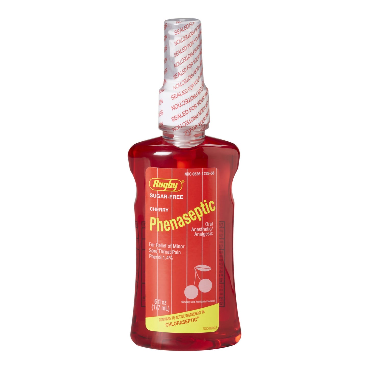 Phenaseptic 1.4% Phenol Sore Throat Relief, Cherry Flavor 00536122858