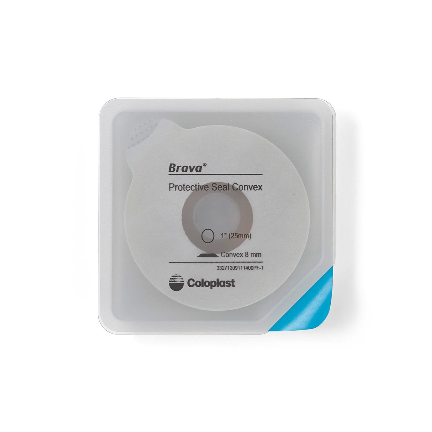 Ostomy Seal Brava® Convex, Starter Hole 1 Inch (25mm) - 12091