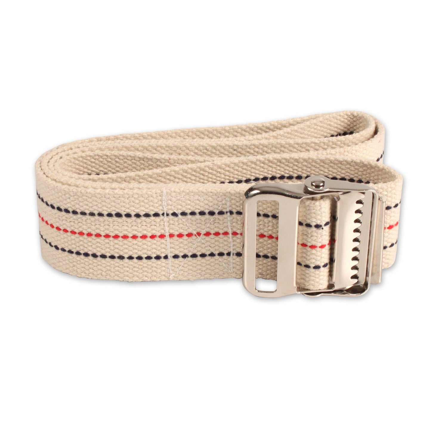 Gait Belt dynarex® 60 Inch Length Pinstripe Cotton - 4352