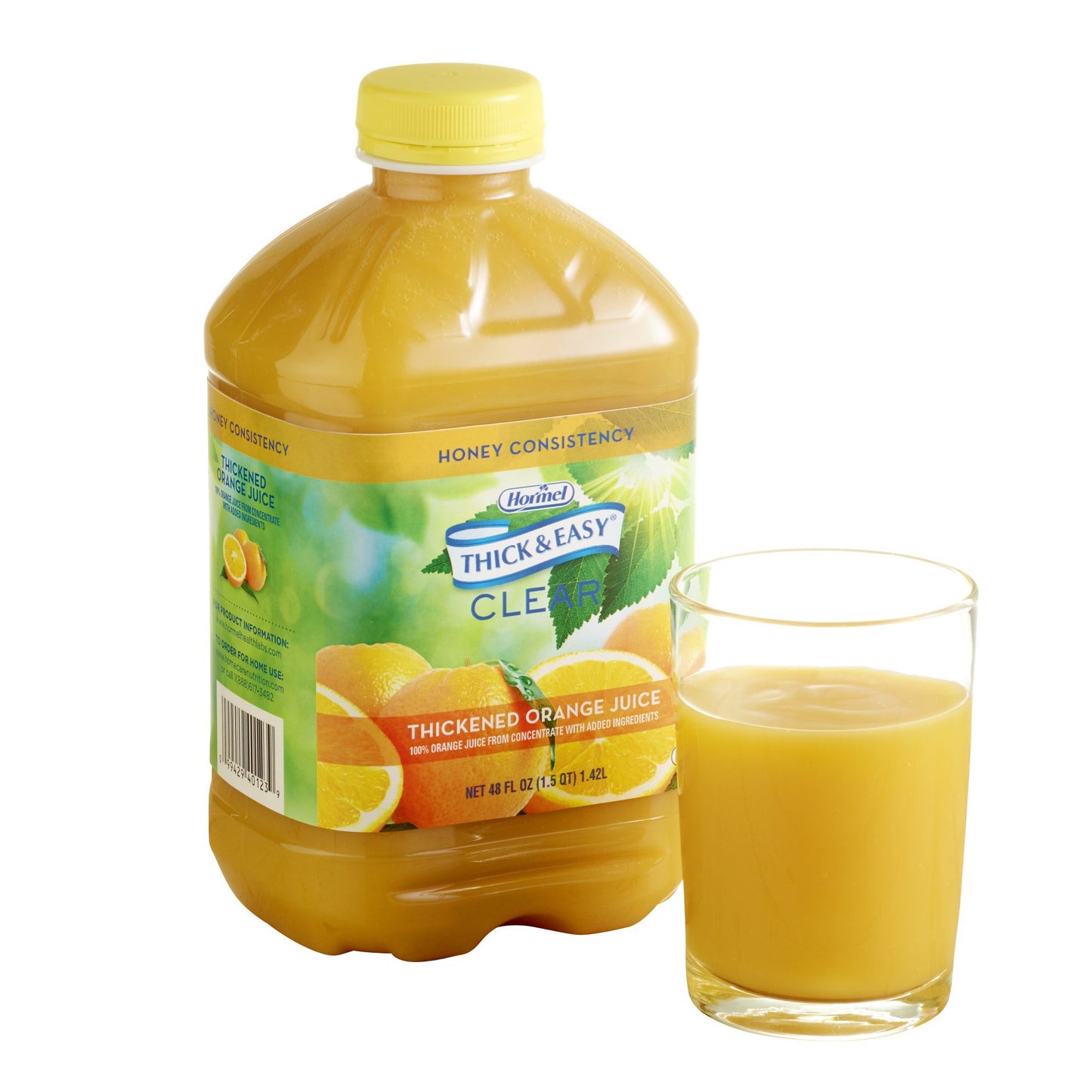 Thick & Easy® Clear Honey Consistency Orange Juice Thickened Beverage 40123