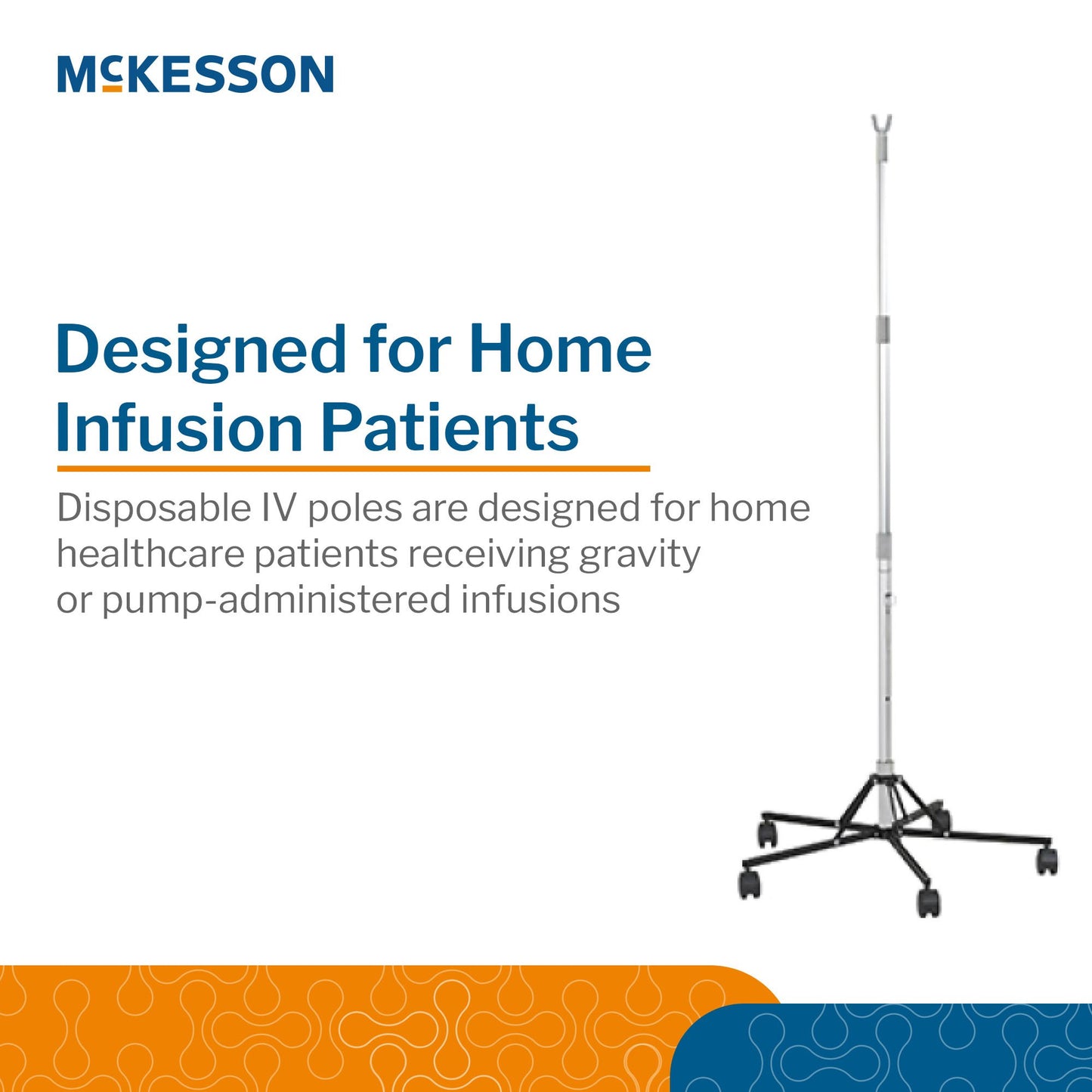McKesson Disposable IV Stand MS391520