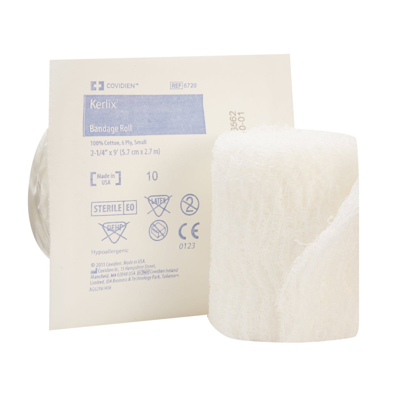 Cardinal Kerlix Sterile Fluff Bandage Roll, 2-1/4 Inch x 3 Yard 6720-, 1 Each