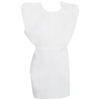 McKesson Patient Exam Gown, One Size Fits Most, White 18-10846