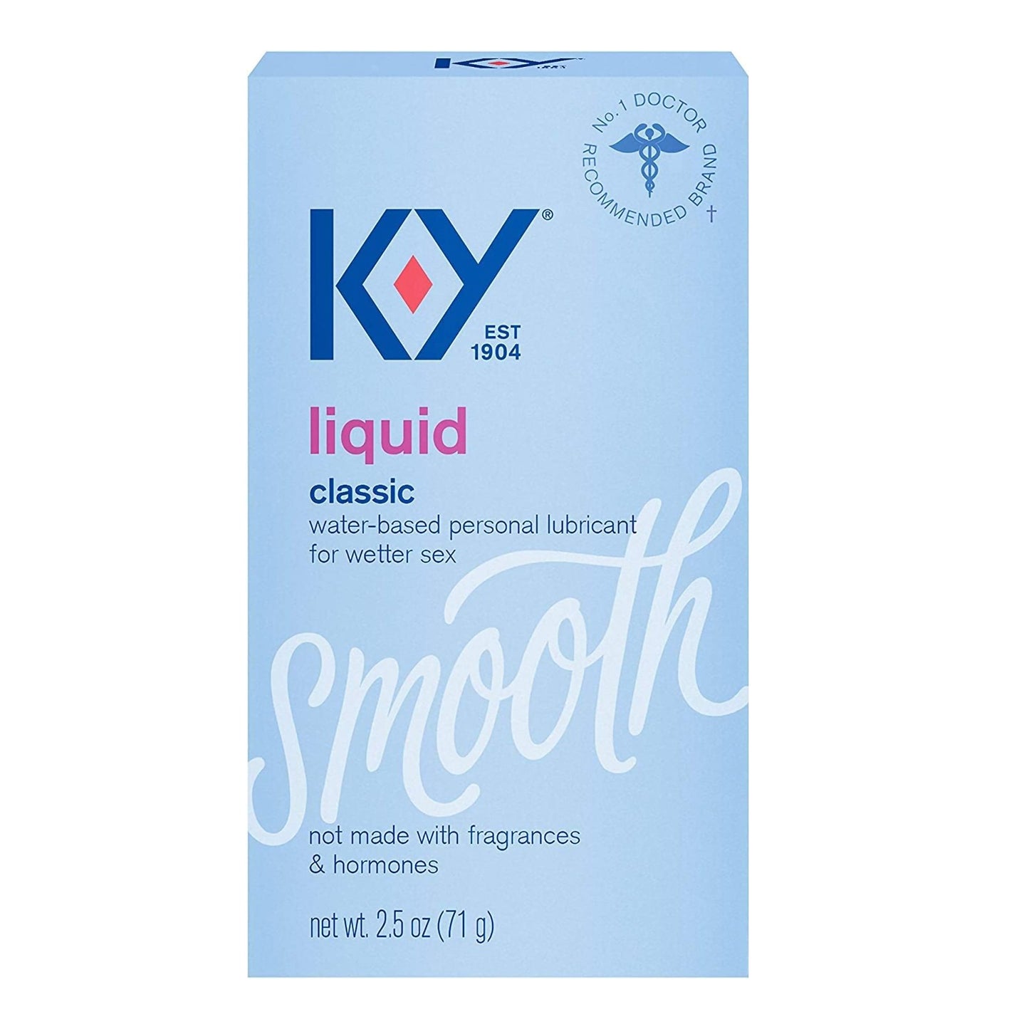 Reckitt Benckiser K-Y Liquid Classic Water-Based Personal Lubricant 67981008708, 1 Each