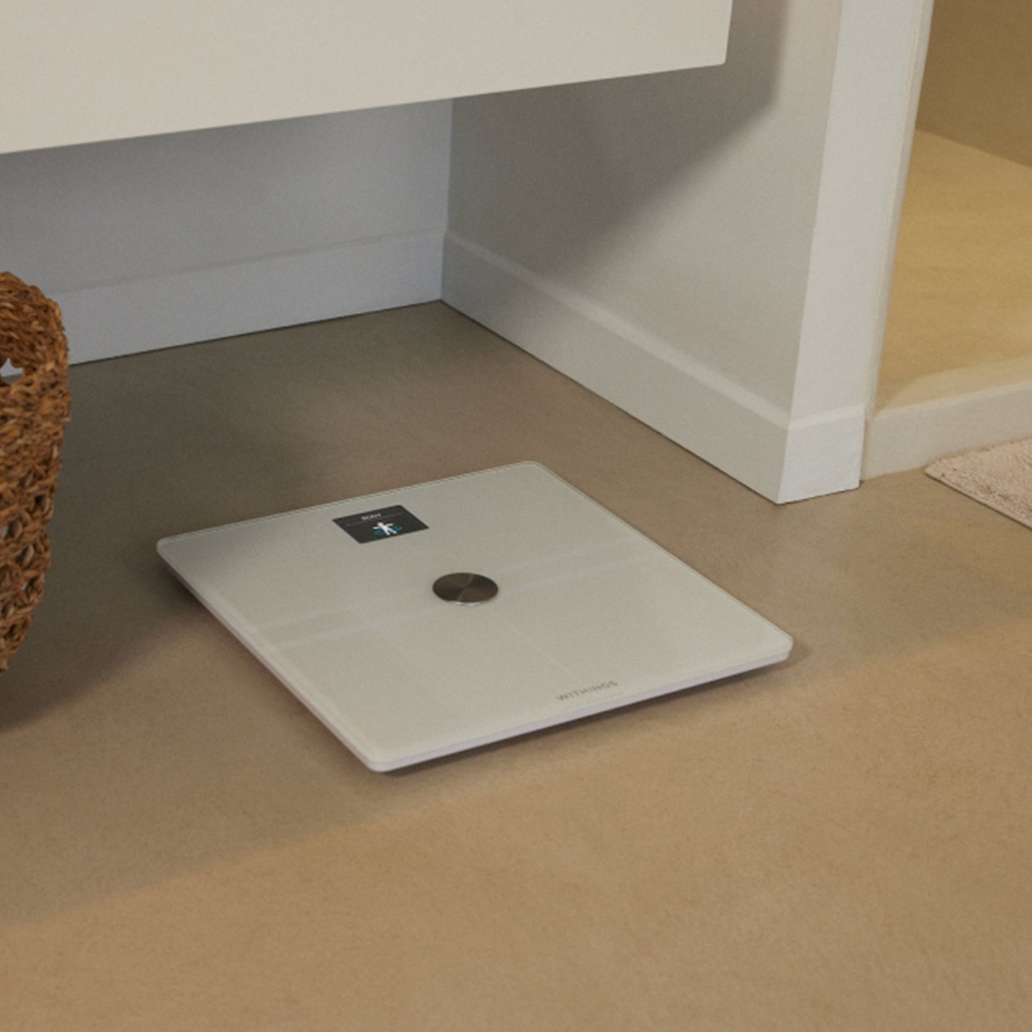 Withings Body Comp Wifi Smart Scale, White WBS12-WHITE-ALL-INTER