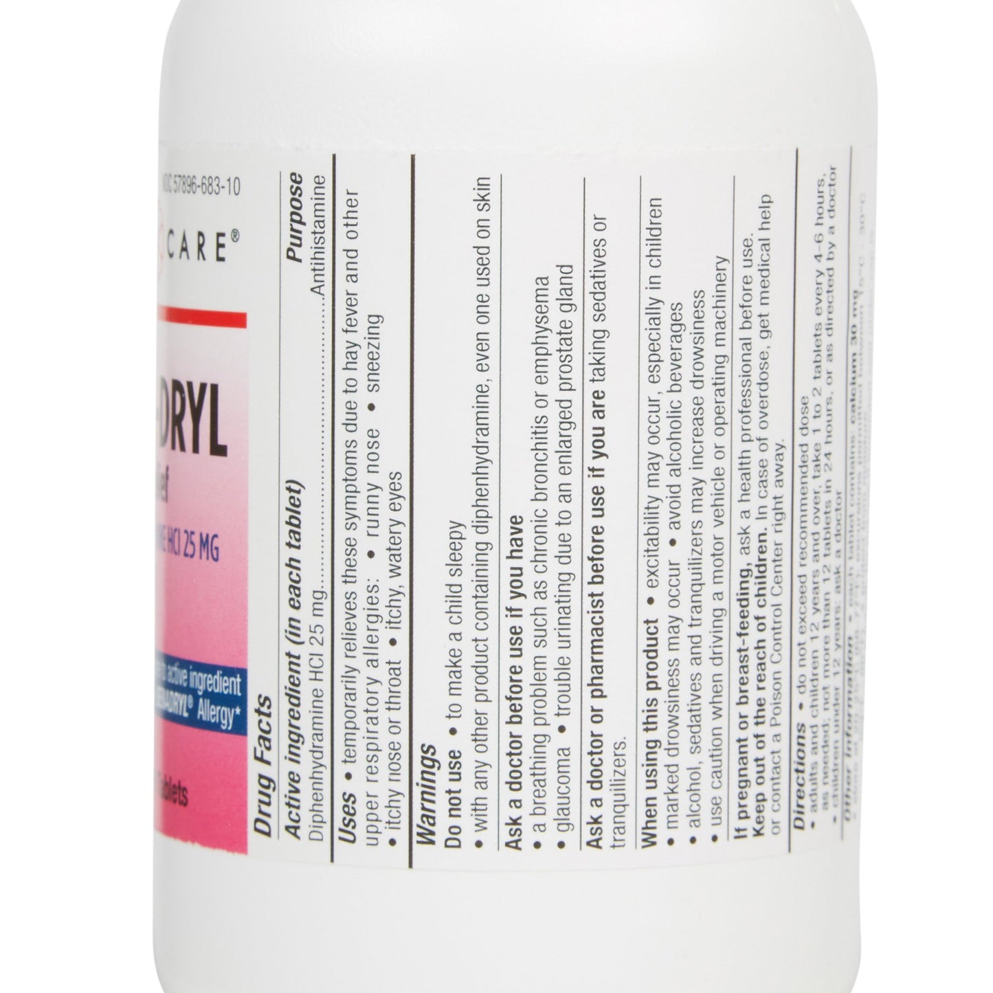 Geri-Care® Diphenhydramine Allergy Relief 681-10-GCP