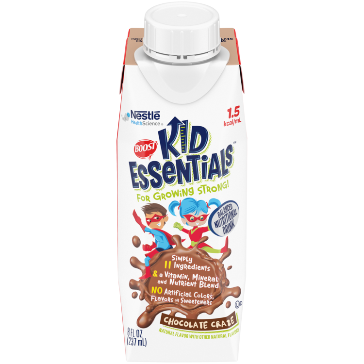Pediatric Oral Supplement Boost® Kid Essentials™ 1.5 Vanilla Vortex Flavor 8 oz. Carton Liquid Vitamins / Minerals - 00043900585413