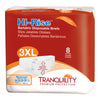 Tranquility® HI-Rise™ Maximum Absorbency Bariatric Incontinence Brief 2192