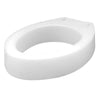 Raised Toilet Seat Carex® 3-1/2 Inch Height Elongated 300 lbs. Weight Capacity - FGB30600 0000